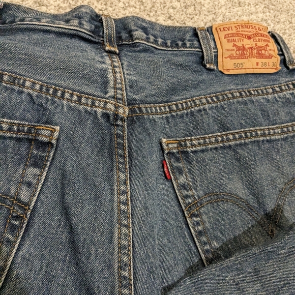 Levi's men 505 W38xL30 regular fit - Picture 6 of 8